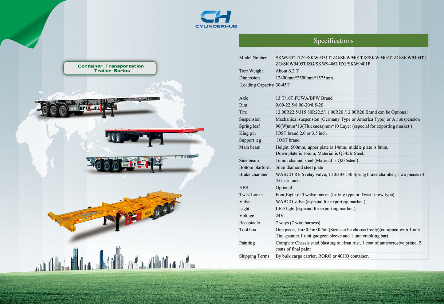 Container Transportation Trailer Series