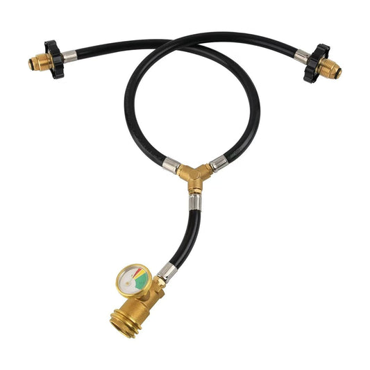 Two Way Splitter Hose  (20 LBS LPG）